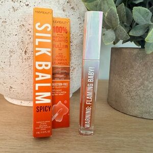 Huda Beauty Silk Balm Spicy Lip Plumper – Fuego | New in Box | Thermo Plumping
